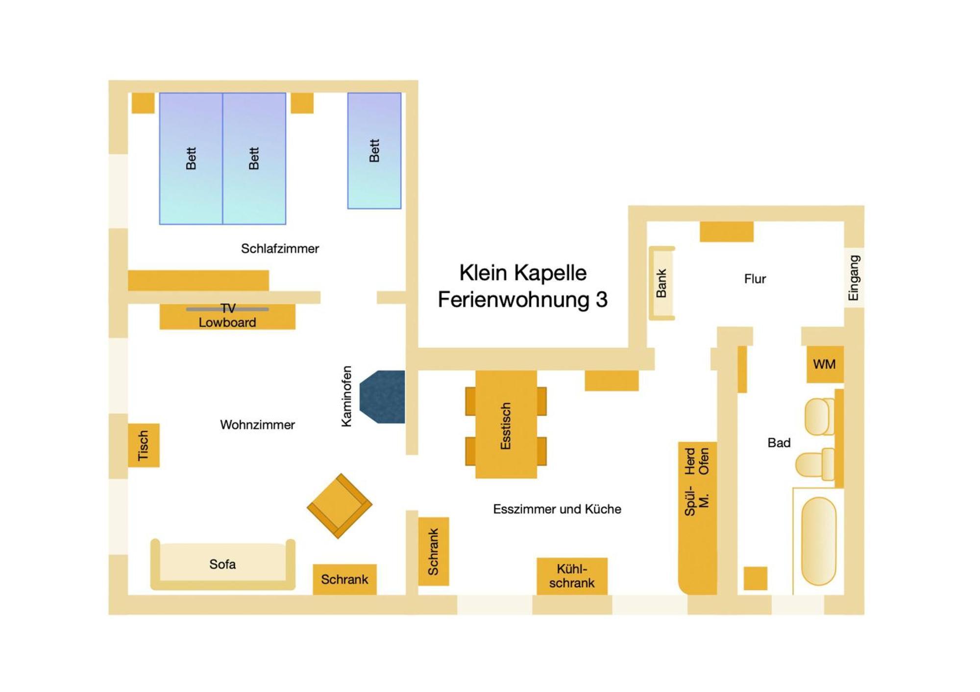 Ferienwohnungen Klein Kapelle Gingst Luaran gambar